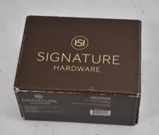 Signature Hardware Drea Wall Mounted Robe Hook 485037 Polished Chrome Finish