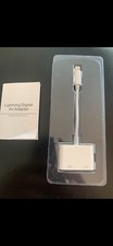 Lightning Digital AV Adapter: For iPhone: iPad: Apple