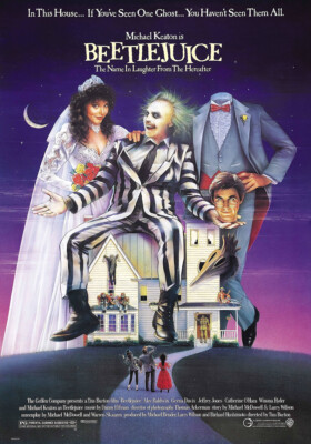 Beetle Juice (1988) Beetlejuice POSTER Plakat #449