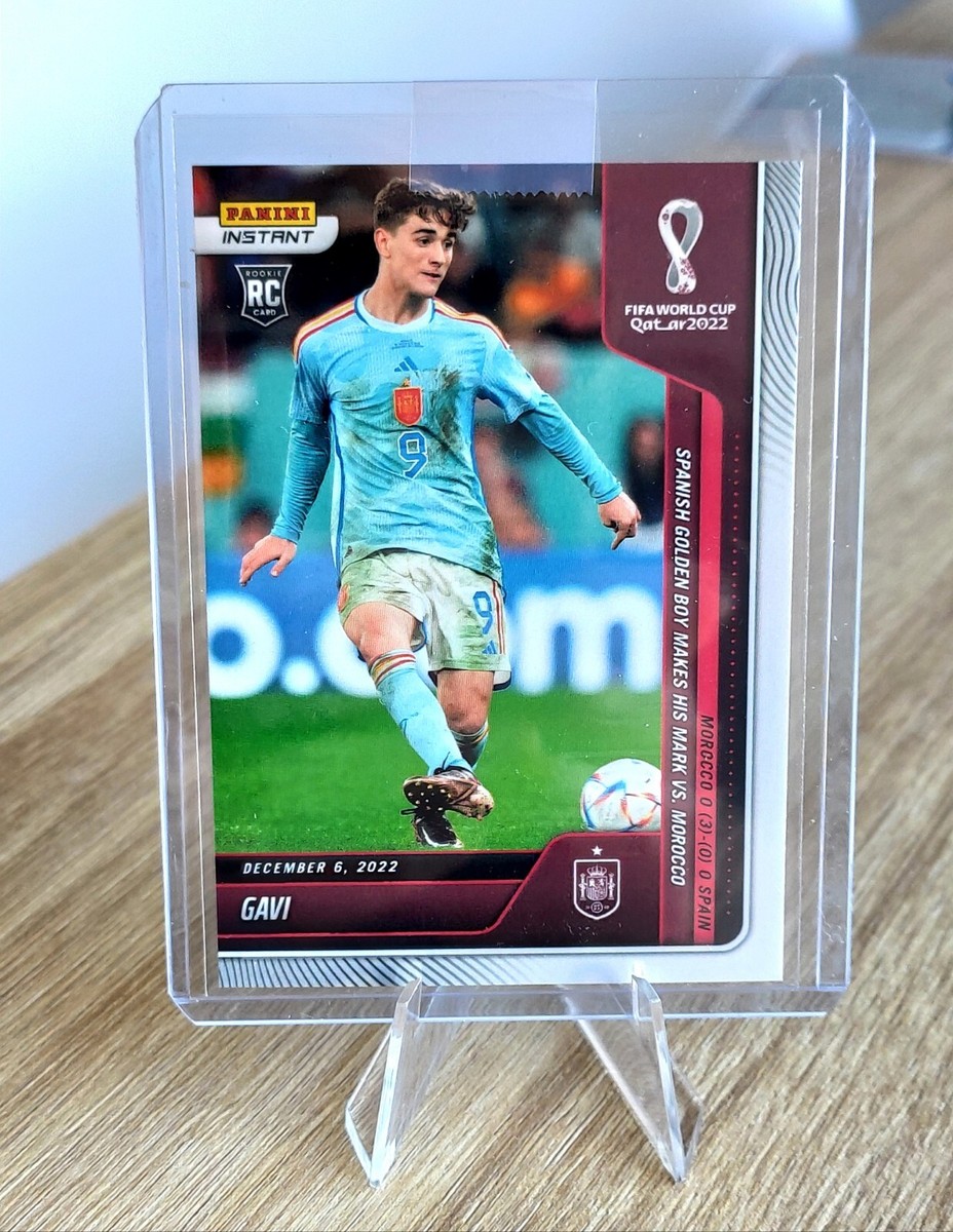 Gavi #95 Panini Instant Fifa World Cup Qatar 2022 Rookie RC Spain /1378 - Main Image