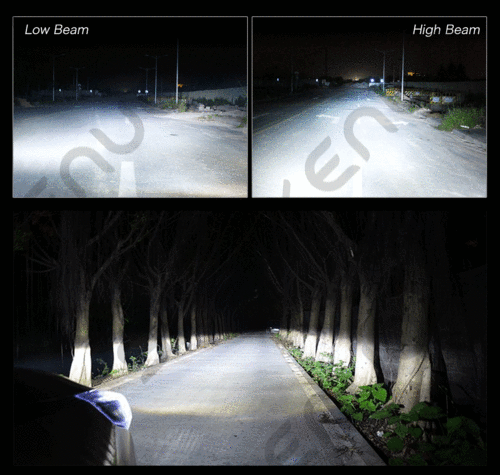 9005 9006 LED Headlight Bulbs Kit For BMW Z3 1996-2002 High Low Beam Qty 4 - Picture 2 of 12