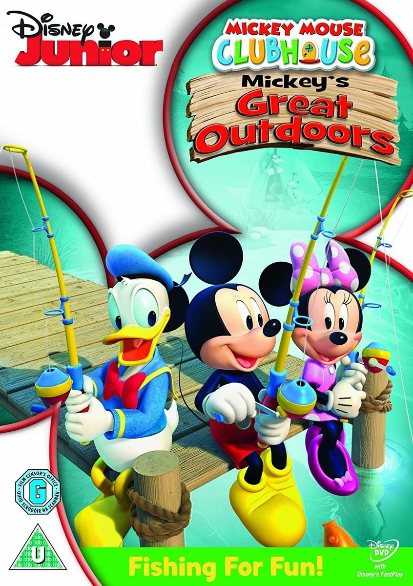 Mickey Mouse Clubhouse: Mickeys Great Outdoors (DVD) - Free UK P&P