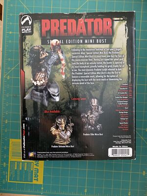 2005 Predator Special Edition Mini Bust palisades toys limited