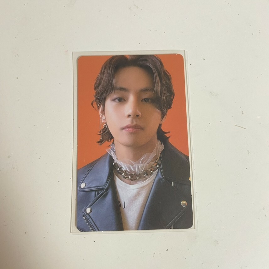 BTS Butter V Taehyung Official Photocard Cream or Peach Ver