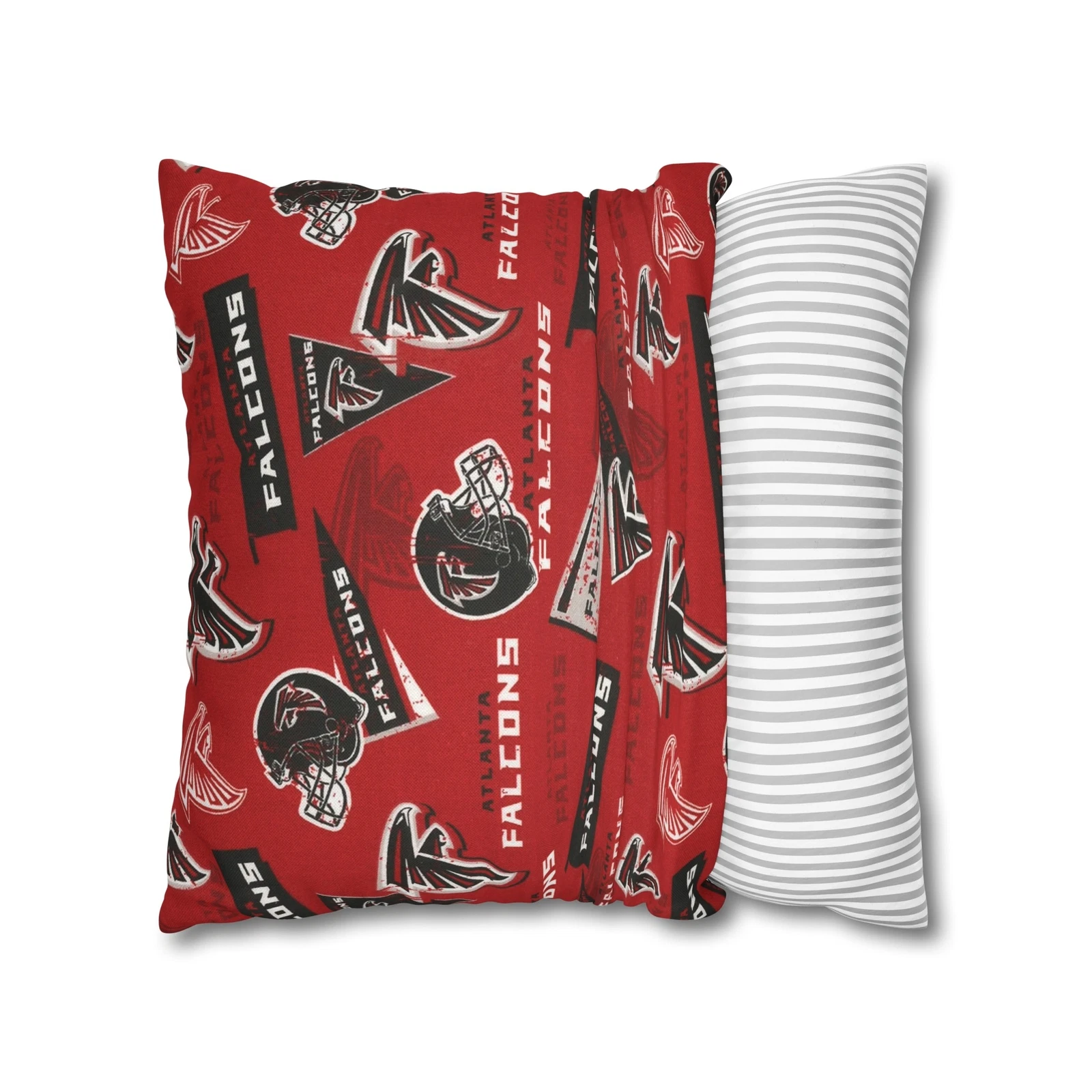 Atlanta Falcons Spun Square Pillow Cover