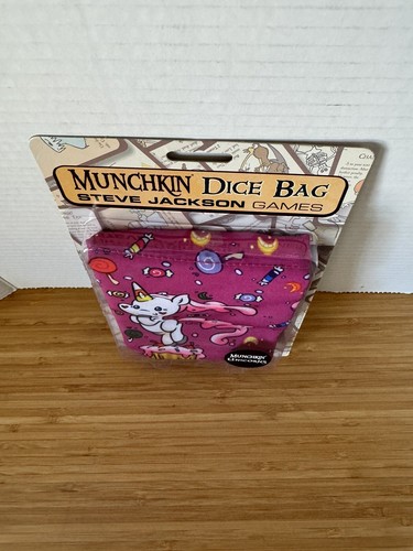 Munchkin Dice Bag Steve Jackson Games Unicorns Pink Candy April 2021 SJG5218 NiP - Picture 3 of 6