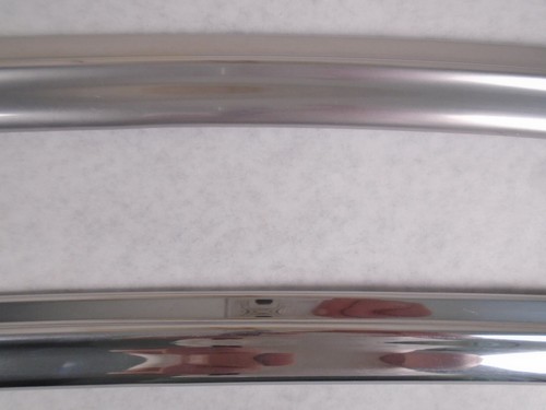 1959 1960 Chevy GM Four Door Sedan Rear Door Upper Window Stainless L&R OEM - Picture 4 of 9