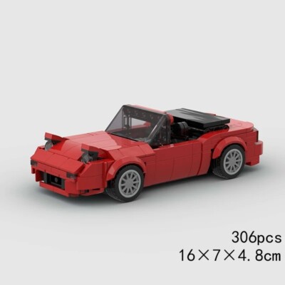 MOC LEGO Car: Mazda MX-5 Miata Speed Champions style Fast Delivery