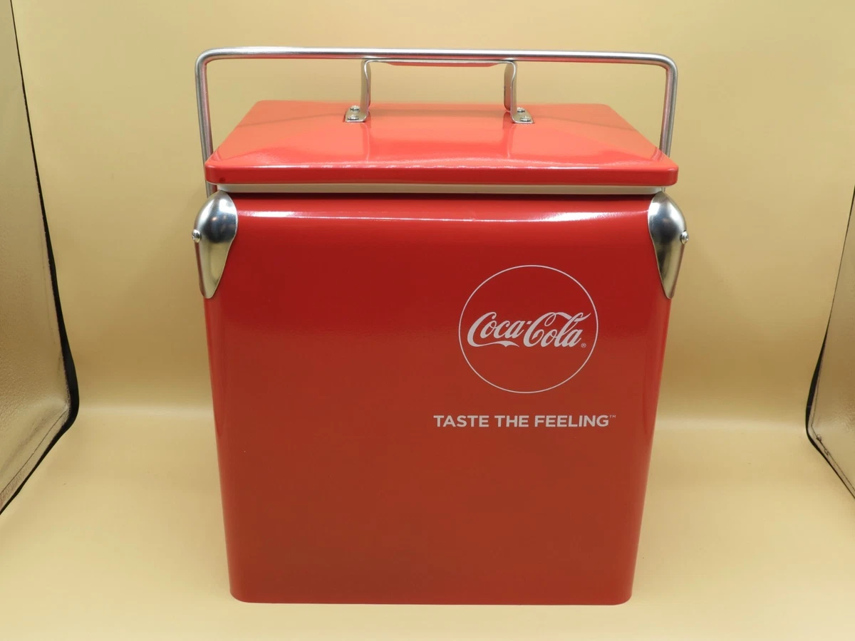 Red metal cooler sales