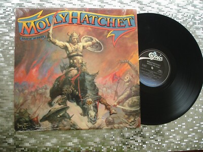 Molly Hatchet   ~ Beatin' The Odds ~ Vintage LP  Epic   FE 36572