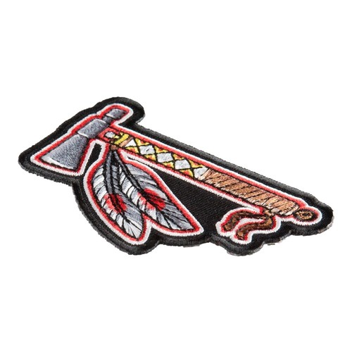 Parche de guerrero rojo indio Tomahawk, parches nativos americanos - Imagen 2 de 4