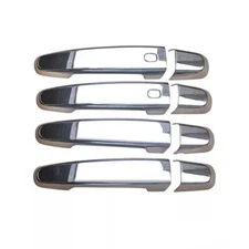 Chrome Door Handle Cover W/2 Smart KH For 2016-2024 Chevy Malibu 2014-20 Impala 