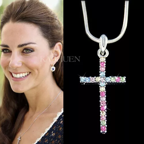 Swarovski crystal 2024 cross pendant
