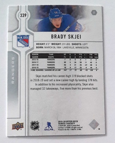 2019-20 Upper Deck Serie 2 #251 - #500 Du wählst aus - Bild 124 von 256