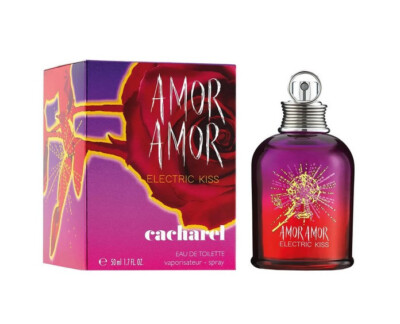 (99,98EUR/100ML) CACHAREL - AMOR AMOR ELECTRIC KISS - 50ML EAU DE TOILETTE NEU
