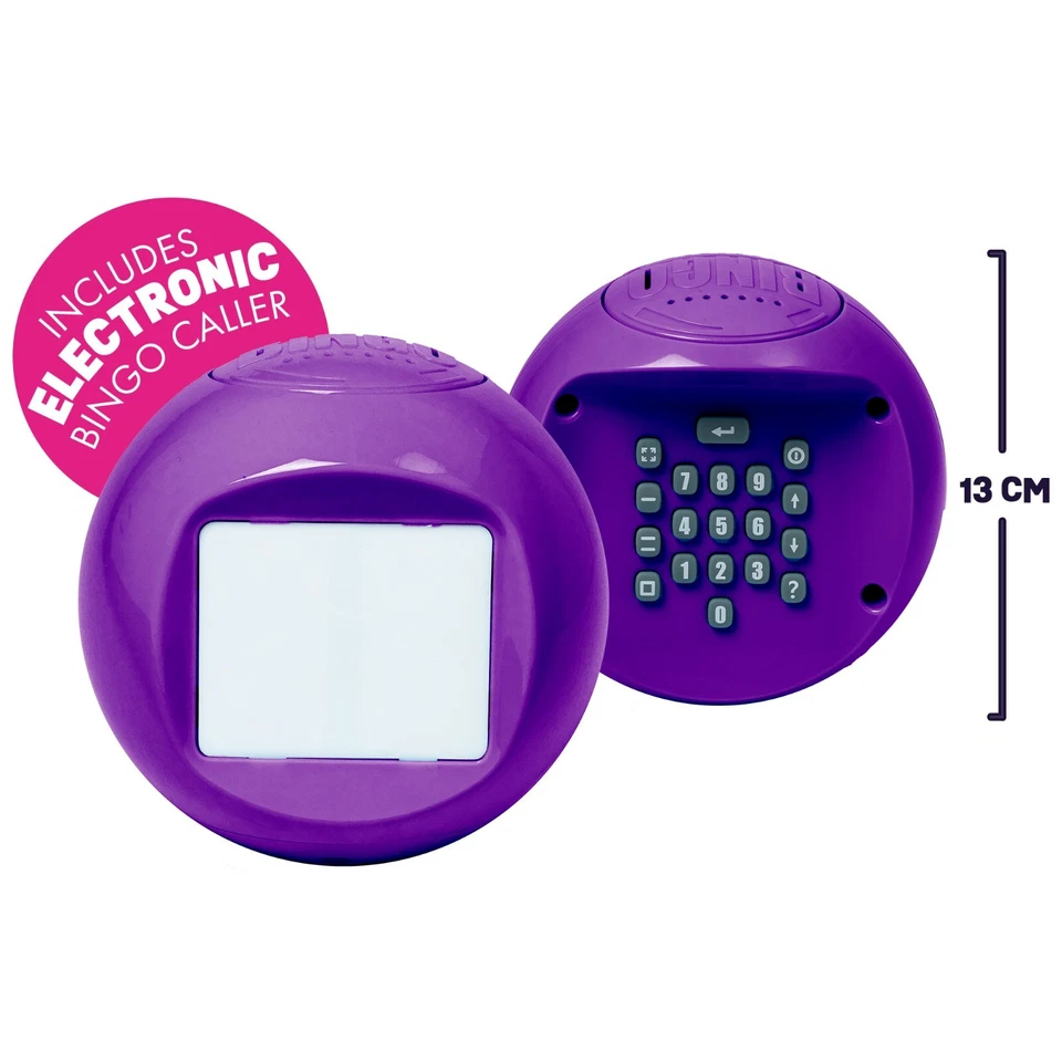 ELECTRONIC BINGO CALLER MACHINE - Play bingo at home! by Ideal Age 8+ - Image 4 of 4