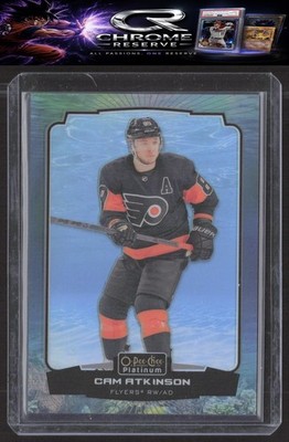 2022-23 O-Pee-Chee Platinum #190 Cam Atkinson Aquamarine #/149
