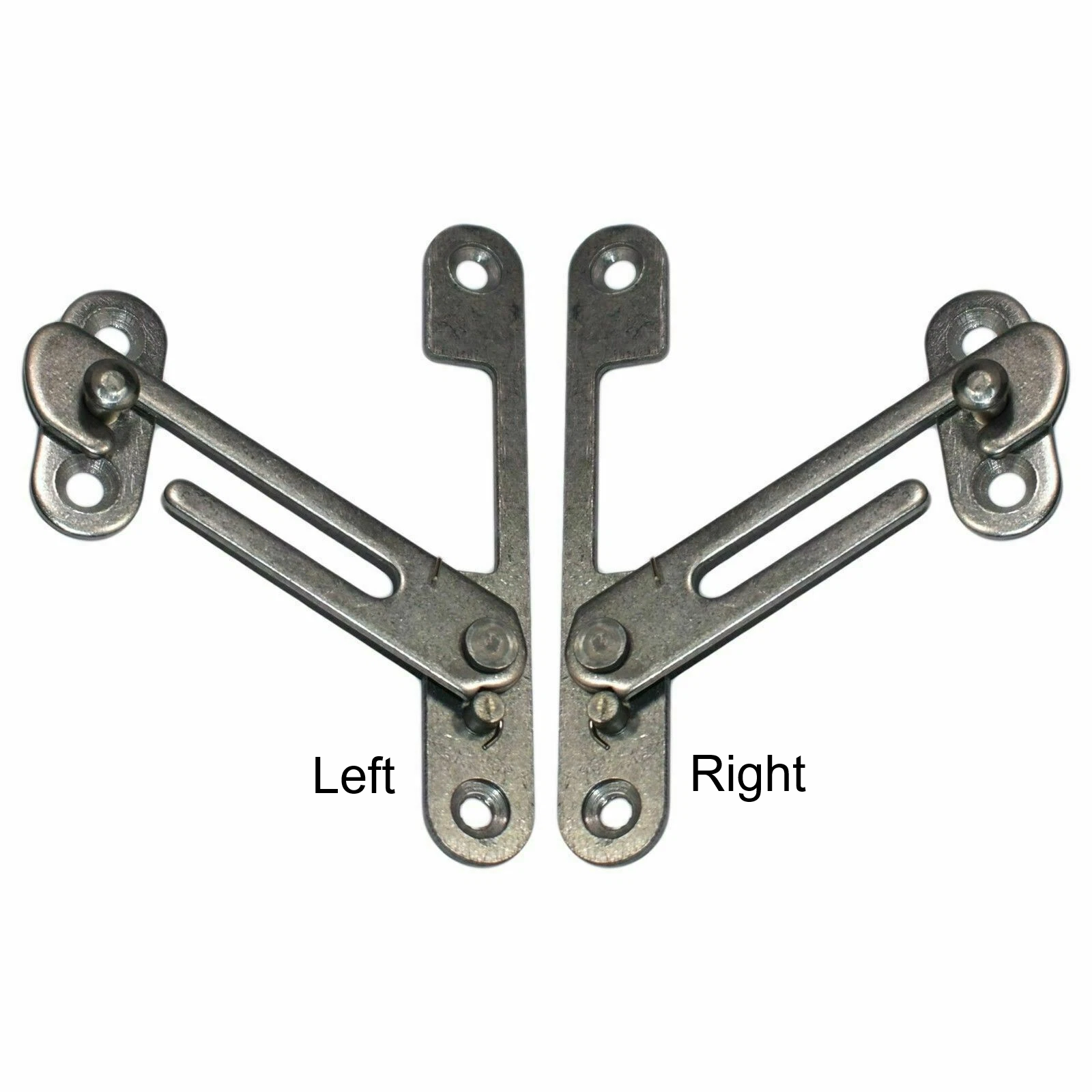 uPVC Window Restrictor Child Lock Safety Restrictor Catch Hook Pair of Universal