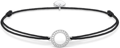 THOMAS SABO Damen Armband Little Secret Kreis Zirkonia 925 Sterling Silber Ls010