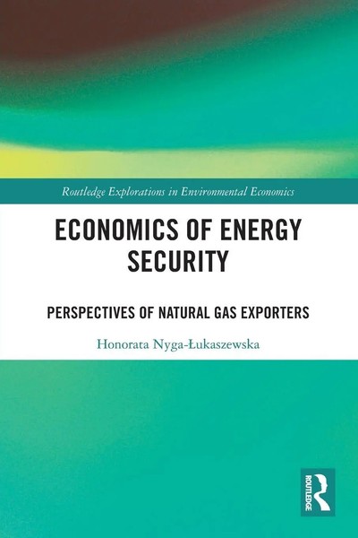 Economics Of Energy Security | Perspectives Of Natural Gas Exporters | Buch-image