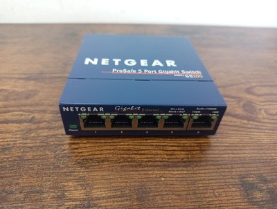 Netgear Prosafe GS105 5-Port Gigabit Switch Metallgehäuse''Netzwerk''
