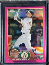 Stevenson, Cal - 2023 Topps Chrome - Rookie - Pink Refractor