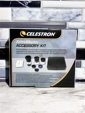 Celestron 94307 AstroMaster Accessory Kit 3 Filter 2 Eyepiece Barlow Lens Case