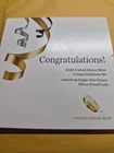 2020-W Congratulations Set Proof Silver Eagle in Original Goverment Package