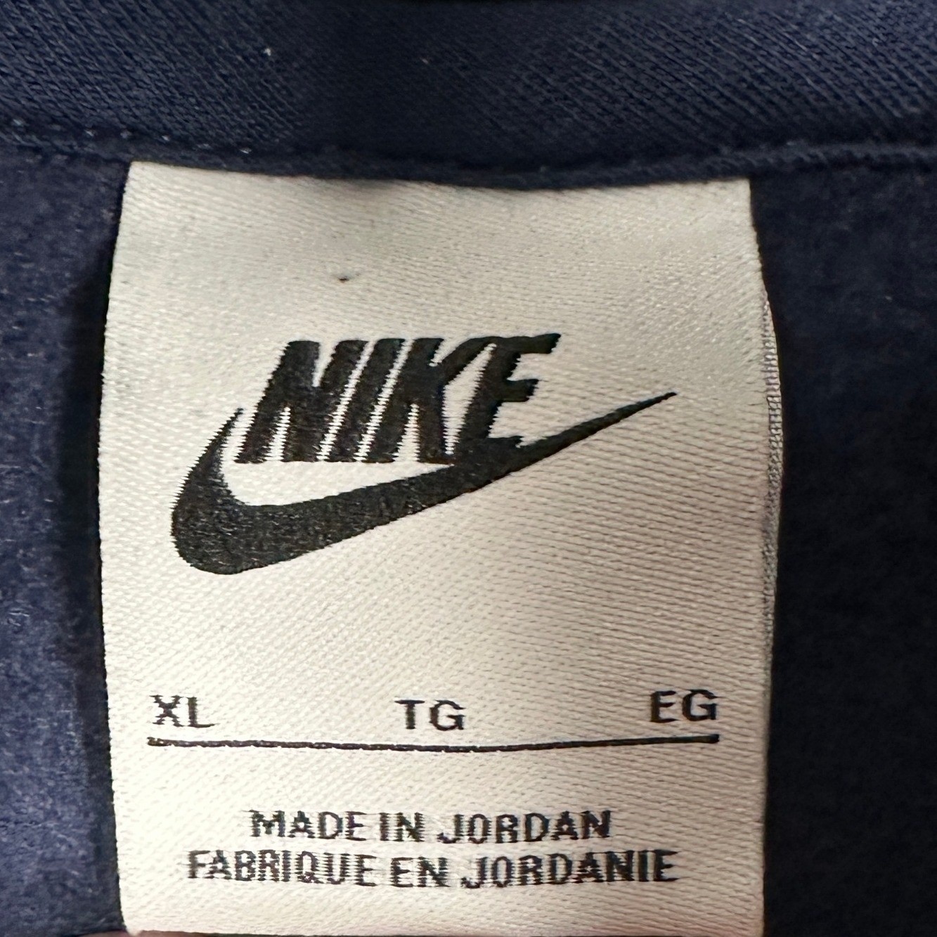 Georgetown Hoyas Nike Sweatshirt Womens XL Navy Blue Tennis Hoodie Logo Pullover thumbnail 4