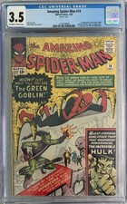 Amazing Spider-Man #14 CGC 3.5 1st Appearance Of Green Goblin Sought After 🔑🔥
