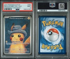2023 POKEMON SVP EN-SV BLACK STAR PROMO #085 PIKACHU WITH GREY FELT HAT PSA 9
