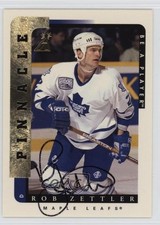 1996-97 Pinnacle Be A Player Auto Rob Zettler #64 Auto 1w9