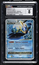 CGC 8 Empoleon LV.X 120/130 Diamond & Pearl Holo Pokemon Card on eBay