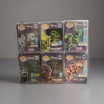 New Funko Pop! Disney art Series Amazon and hot topic exclusives 
