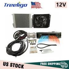 Dual Function 12V Cool & Heat Underdash Air Conditioner Universal DC Car A/C Kit