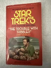 Star Trek Paperback book “The Trouble with Tribbles” by David Gerrold 