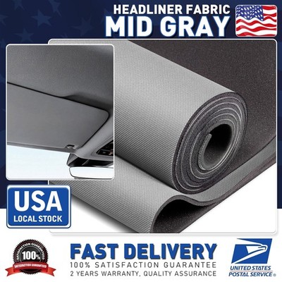 Knit Headliner Fabric Roof Replace Aging/Faded/Broken Multiple Sizes Optional