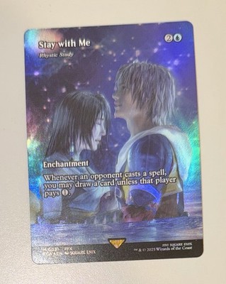 Stay with Me - Rhystic Study (Showcase) Final Fantasy: Through the Ages Foil NM | eBay Stay with Me - Rhystic Study (Showcase) Final Fantasy: Through the Ages Foil NM | eBay