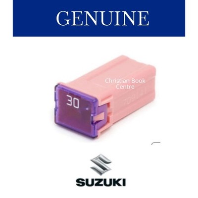 1x Suzuki Swift EZ 12v 30 Amp Pink Fuse 