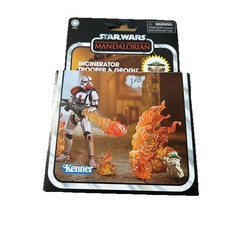 Kenner Star Wars The Vintage Collection Incinerator Trooper & Grogu  F5574