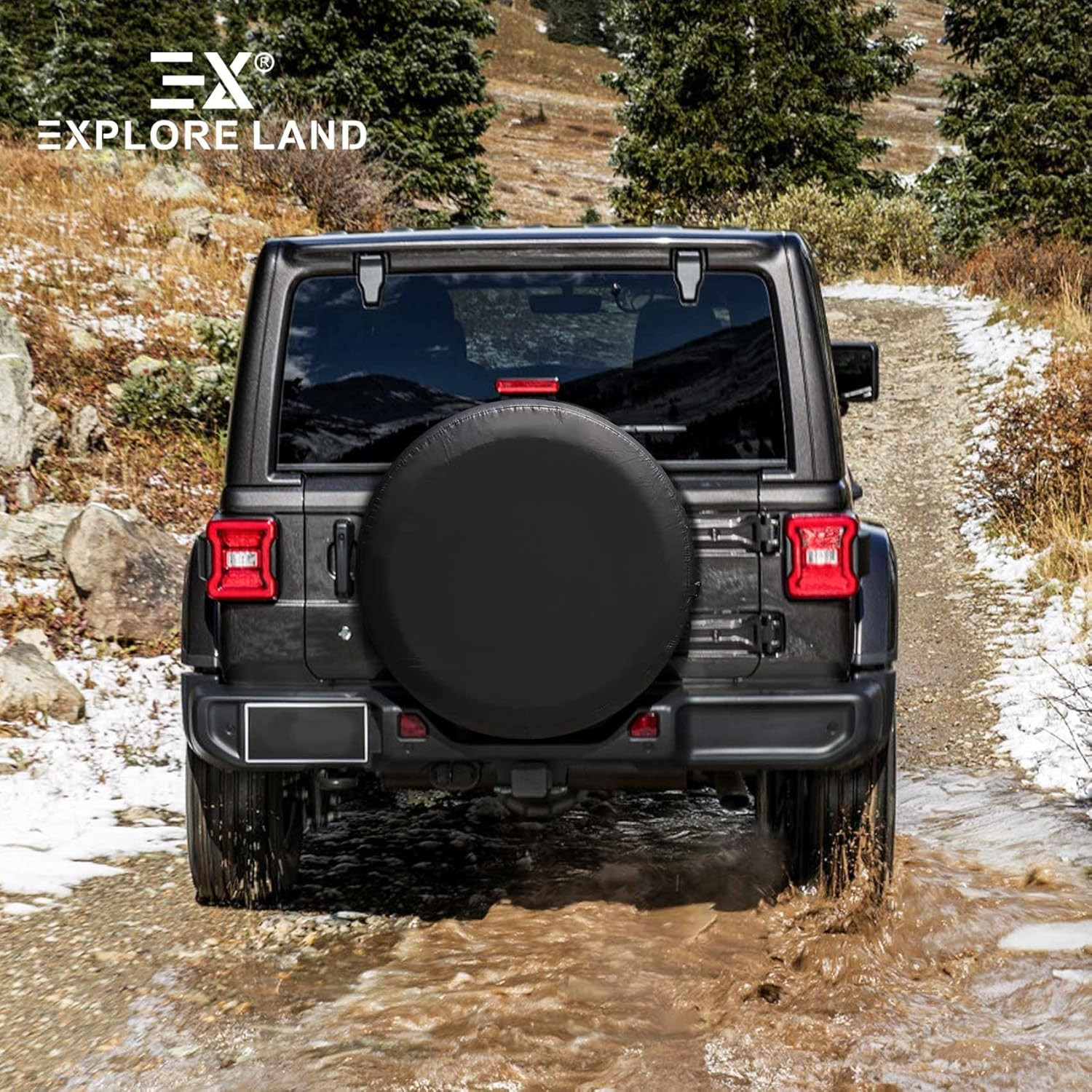 21 Inch Spare Tire Cover Fit Trailer, RV, SUV, Truck, Tough Tire Wheel Soft Cove