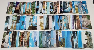 Lot of 100 Plus Architecture Landscapes 4x6 Postcards Buildings Monuments & More