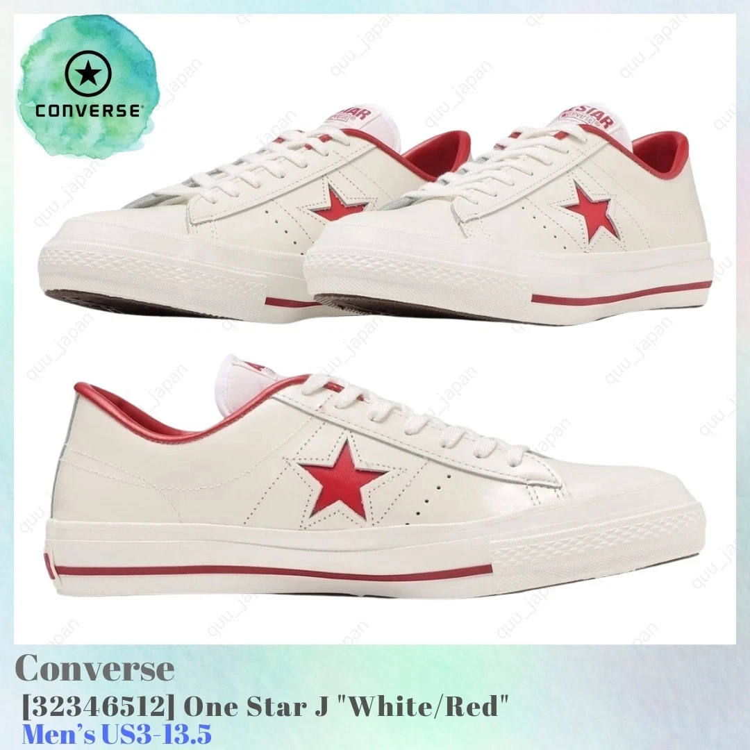 Converse One Star J Made in Japan - White Red for Sale