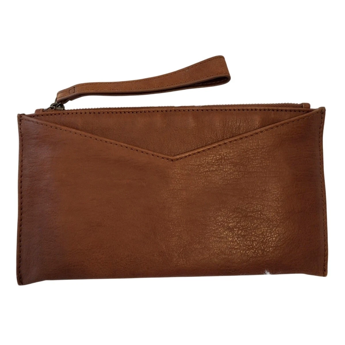 RACHEL Rachel Roy Dark Brown Distressed Leather Drawstring Backpack Pouch Casual s-l1200.jpg main image 2