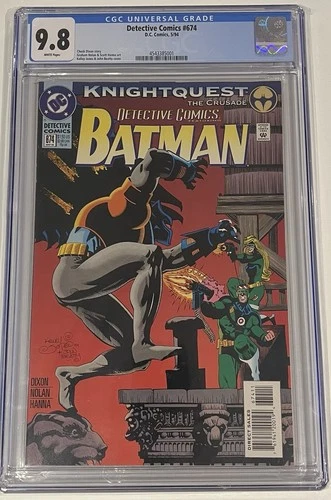 Detective Comics #674 CGC 9.8 High Grade Batman