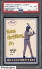 1989 Pacific Trading Cards Candy Bar White Ken Griffey Jr RC HOF PSA 6 EX-MT