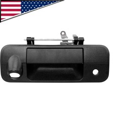 Black Rear Tailgate Handle W Camera Hole For 2007-2013 Toyota Tundra 69090-0c050 Black Rear Tailgate Handle W Camera Hole For 2007-2013 Toyota Tundra 69090-0c050