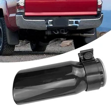 Black Chrome Exhaust Tip Fits 2005-2022 Toyota Tacoma 