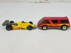 Vtg Lot Hot Wheels Real Riders Dream Van XGW & Turbo Streak Rubber Tires 82 83