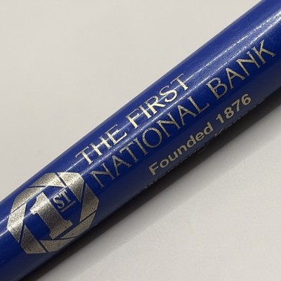 VTG BIC Clic Ballpoint Pen THE FIRST NATIONAL BANK Wamego Kansas KS